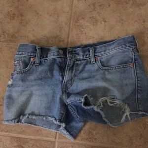 Short levi jean shorts